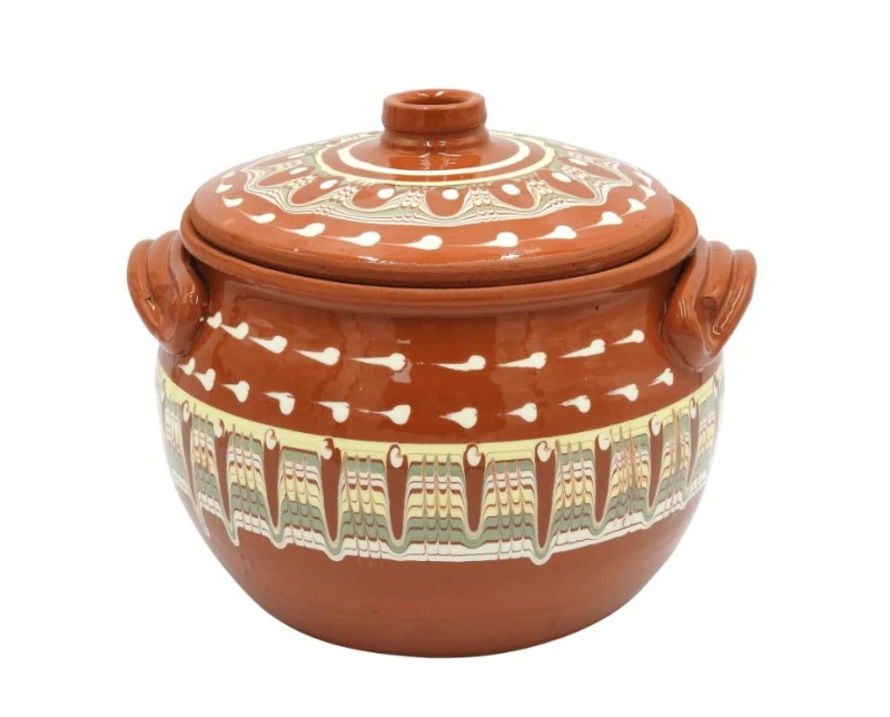  Vas Lut cu Capac Brio 750 ml